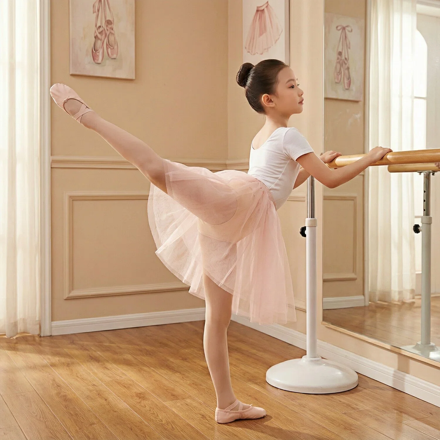 Uso en práctica de ballet