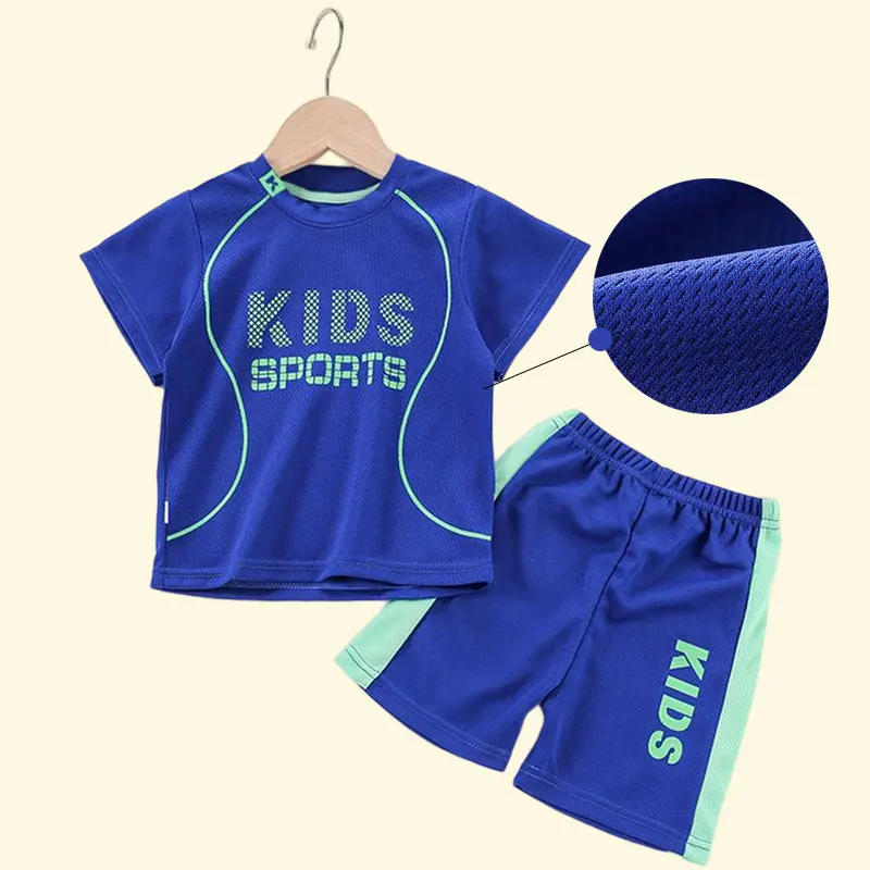 Conjunto deportivo infantil transpirable – Camiseta para niños y niñas - imagen 3