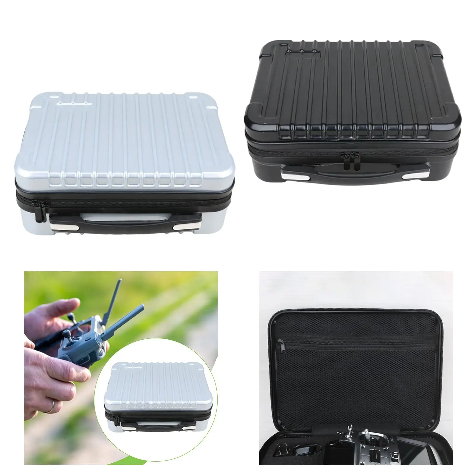 Funda de transporte para emisora RC de avión con cremallera - imagen 4