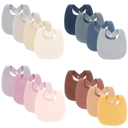 Baberos de muselina para bebe - Panos para eructar y algodon doble