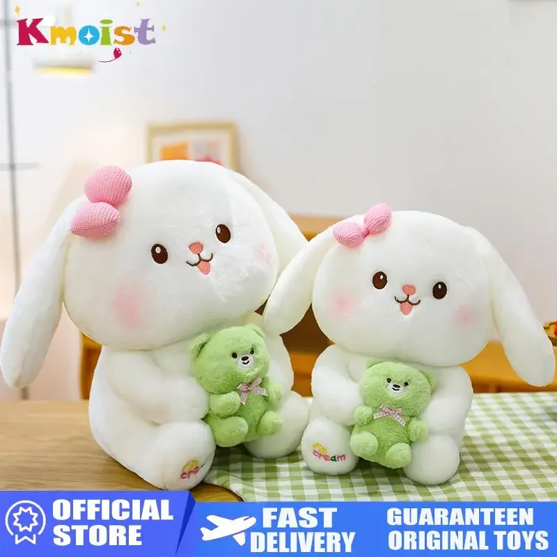 Hug Bear peluche de conejo con orejas colgantes para dormir - imagen 3
