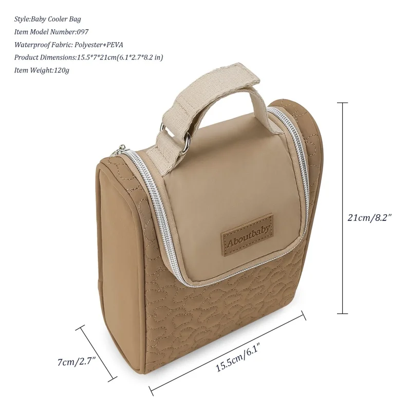 Bolsa aislante impermeable para biberones de bebé – Ideal en viajes - imagen 4