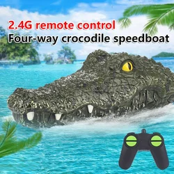 Juguete eléctrico de cocodrilo infantil con control remoto