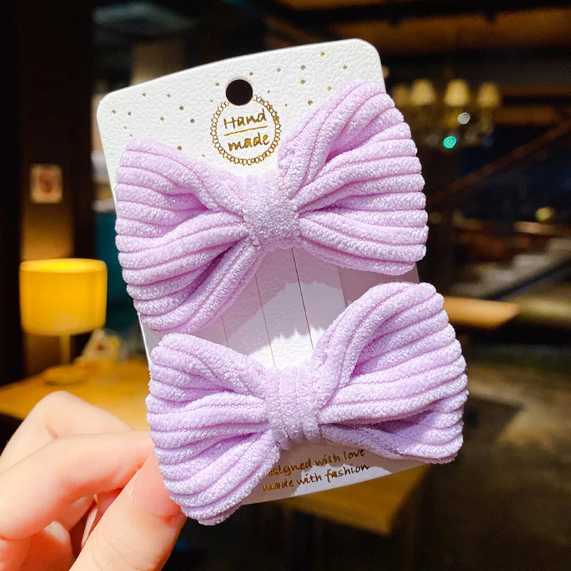 Horquillas para niña con lazo y pasadores de cabello tipo princesa - imagen 2