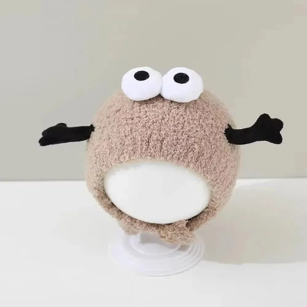 Gorro bebé de punto cálido con protección de oídos y viento - imagen 3