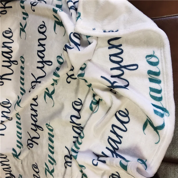 Manta presentada en bolsa de organza