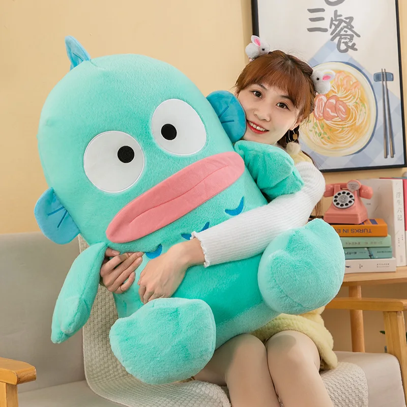 Peluche Hangyodon Sanrio estilo anime grande tipo cojín - imagen 5