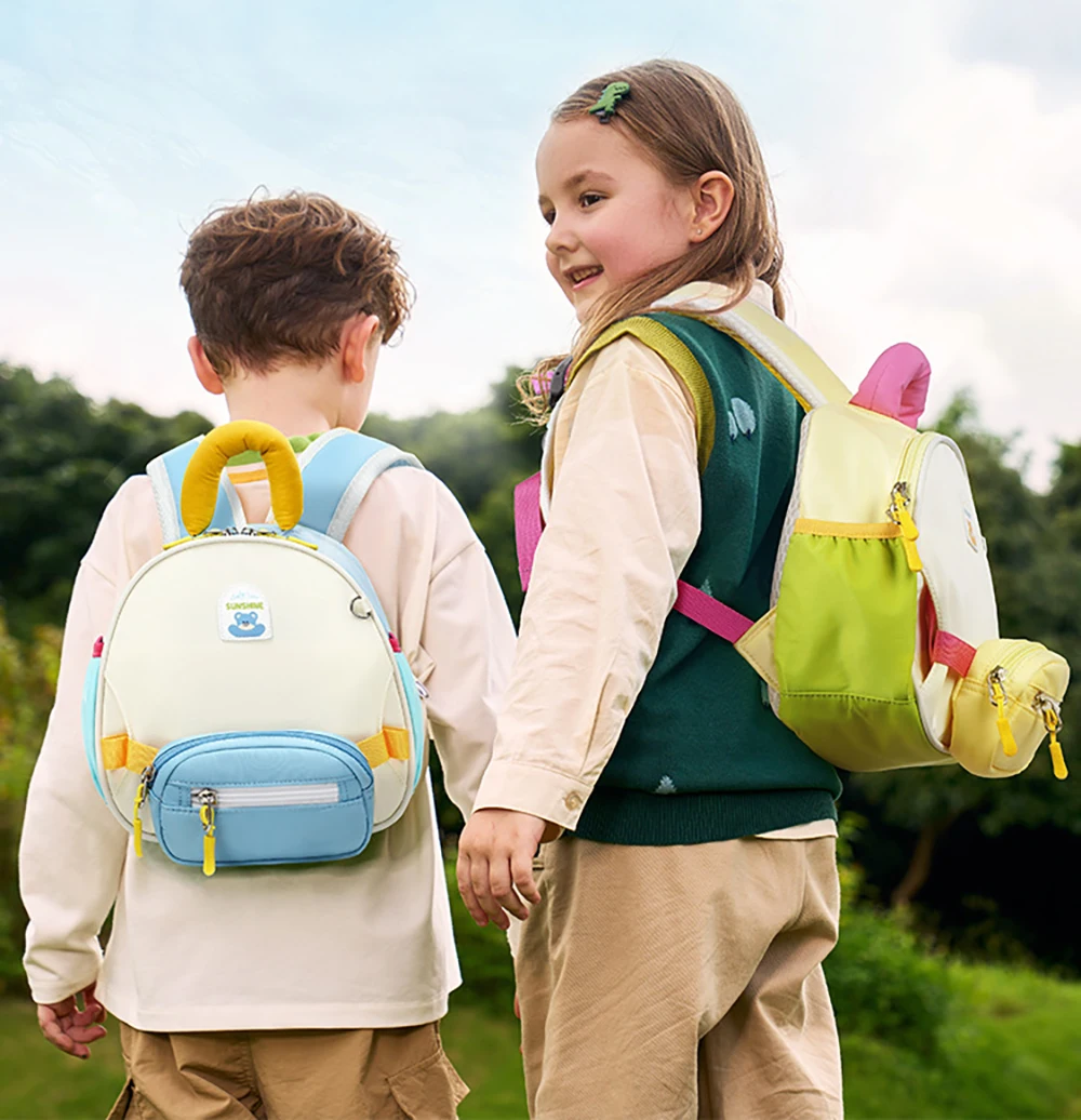 Mochila transpirable para niños con correa pectoral ajustable - imagen 2