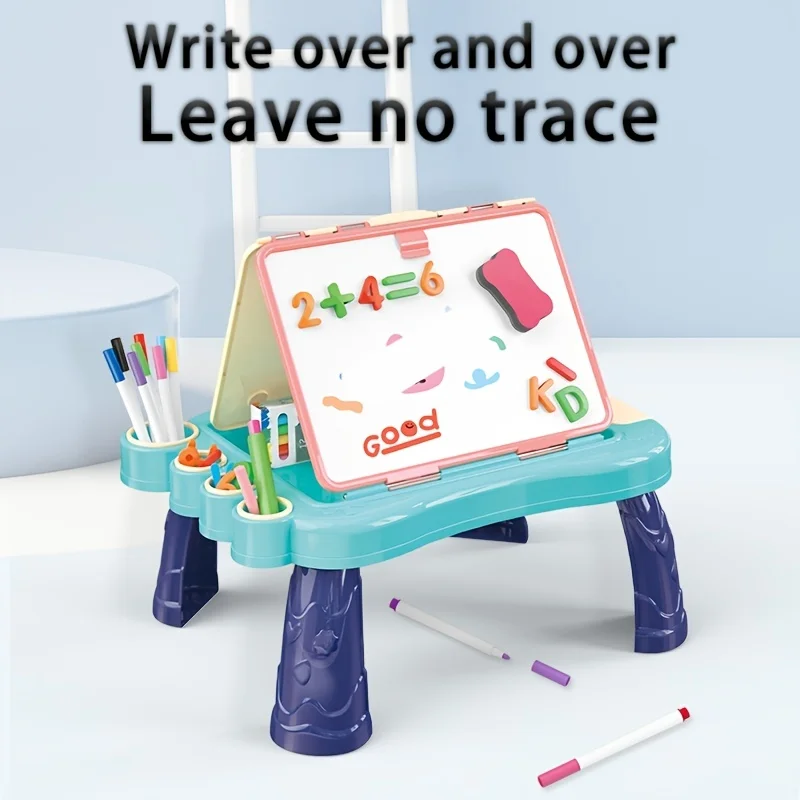 Caballete infantil Graffiti mesa plegable doble cara para dibujar - imagen 3