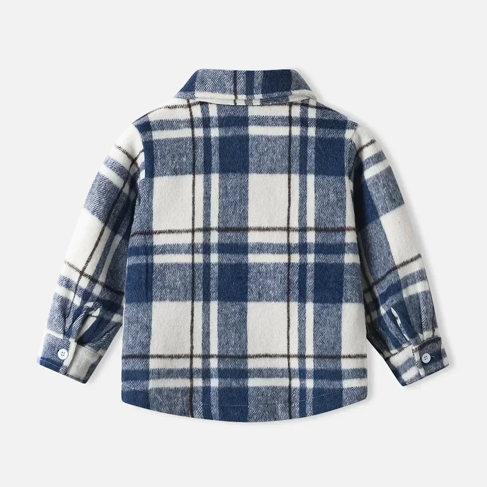 Camisa para niño a cuadros en algodón suave manga larga - imagen 4