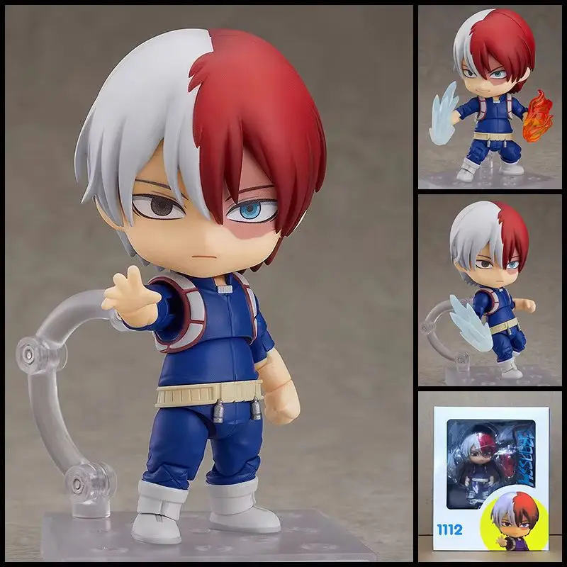 Bakugou y Todoroki en estilo Q Version