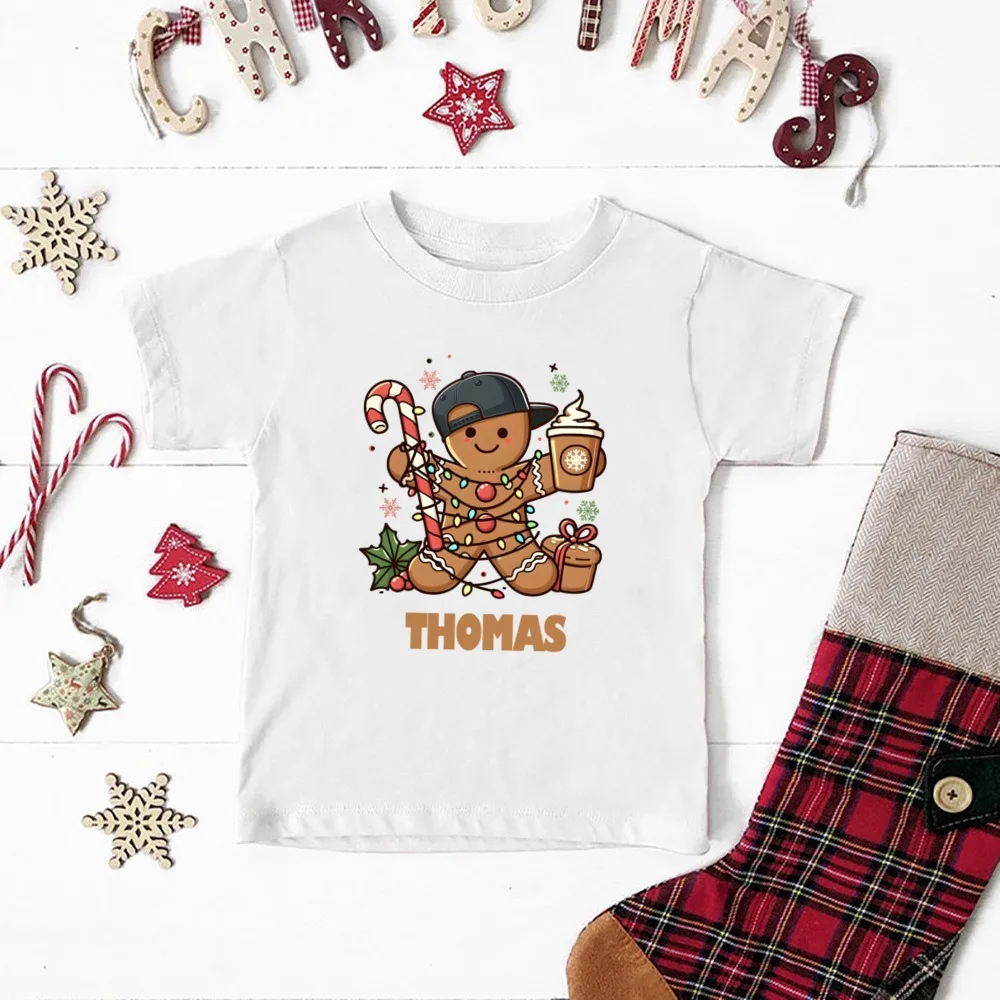 Camiseta navideña de ciervo para niño - imagen 3