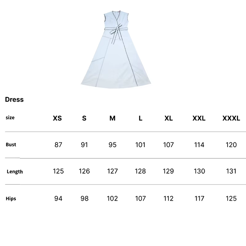 Vestido frontal detalle