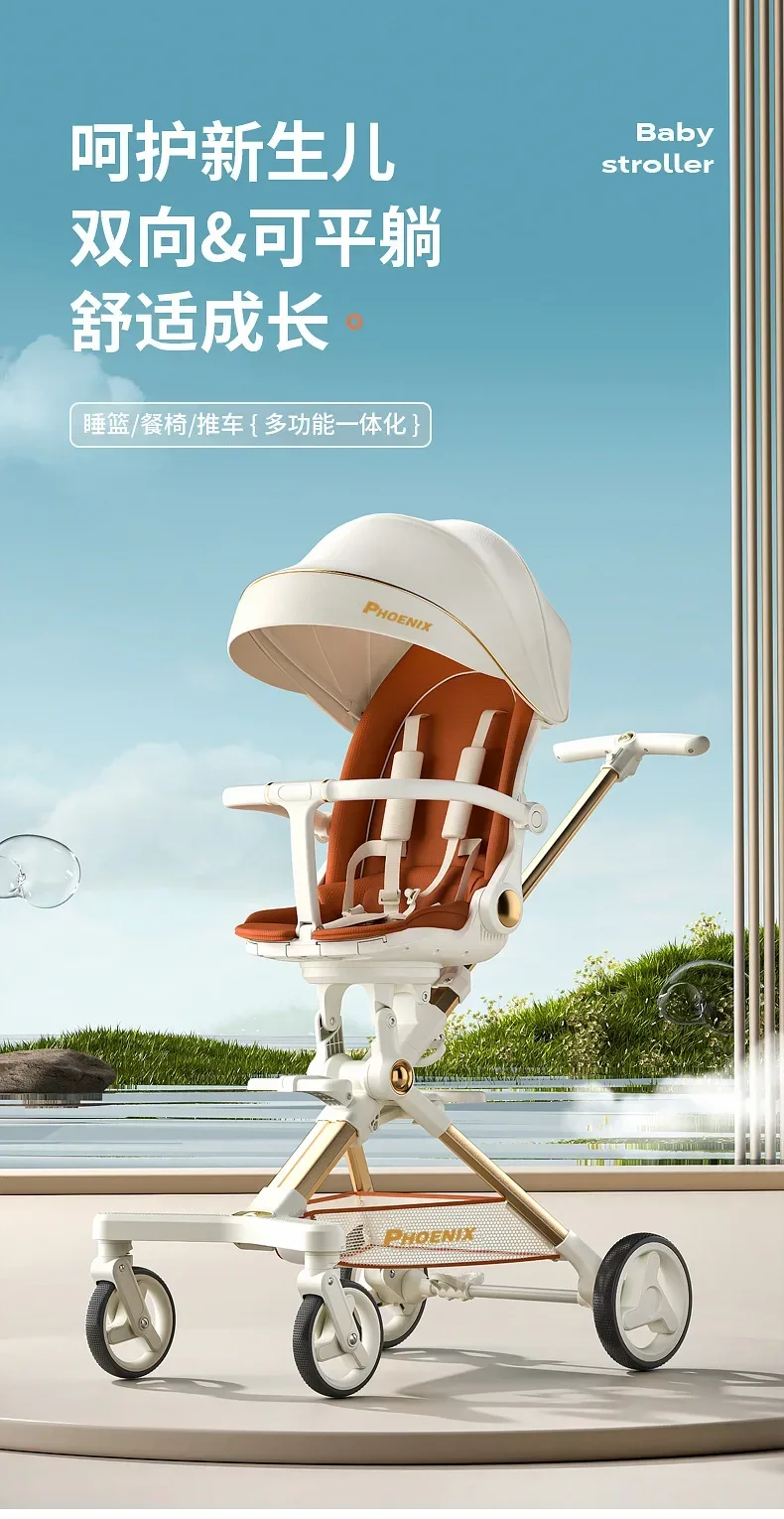 Carrito para caminar portátil plegable bidireccional