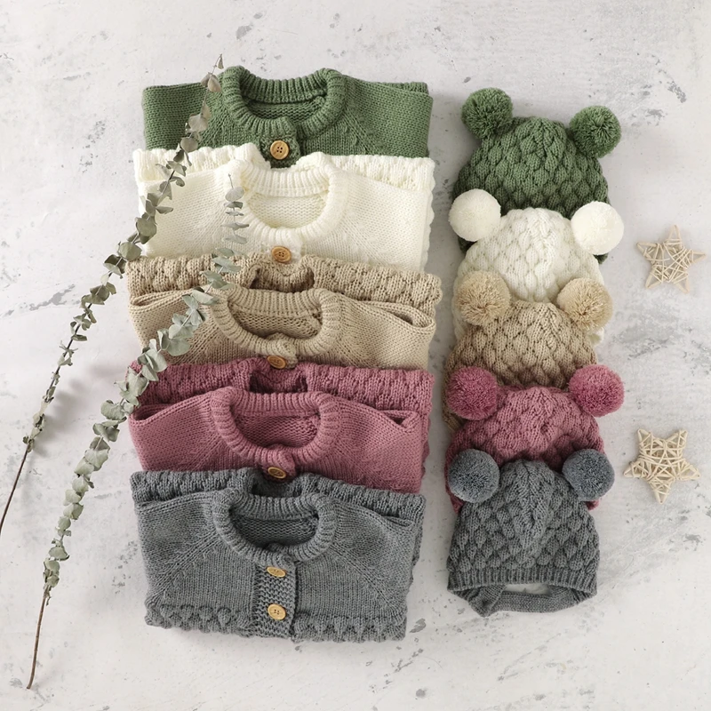 Pelele de invierno con gorrito de oso para bebé - imagen 2