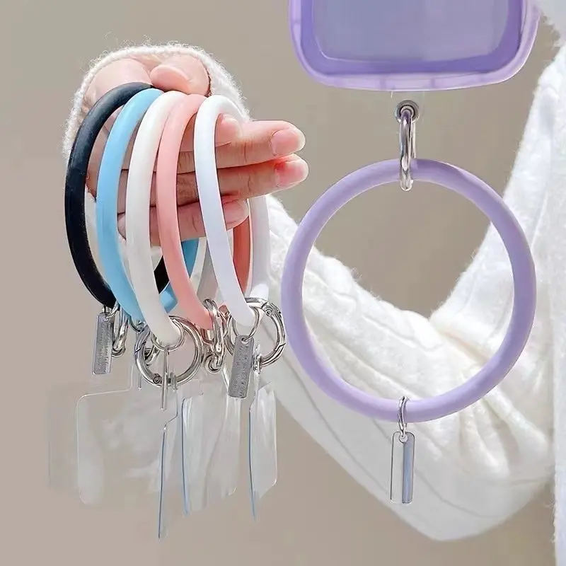 Anillo colgante en silicona suave