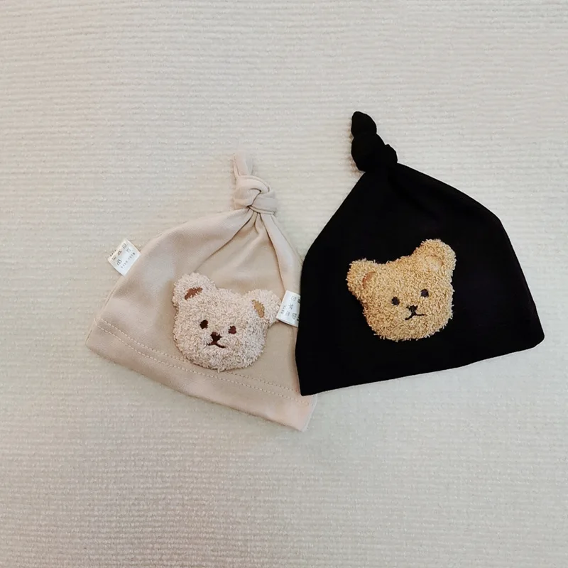 Gorro de oso suaves para bebé recién nacido