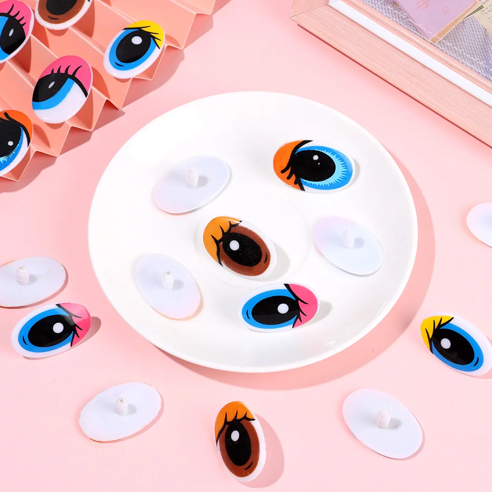 Ojos de seguridad para muñecas y peluches - dibujos animados DIY