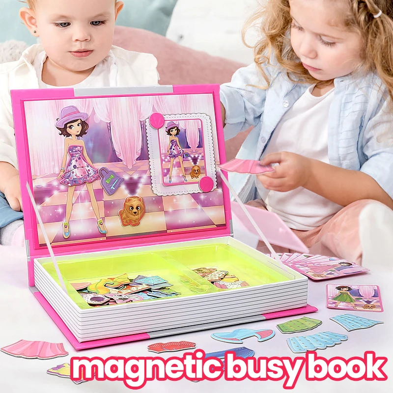 Libro magnético Montessori para niños con animales y números - imagen 5