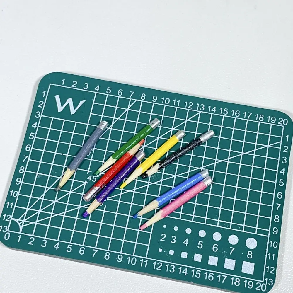 Lápices de colores para casa de muñecas – juego mini escritura - imagen 3