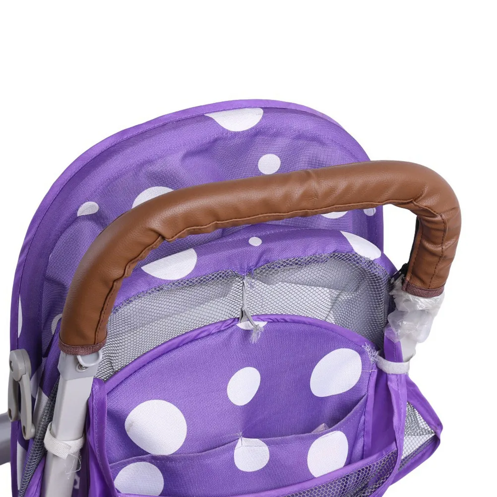 Funda protectora de manillar de cochecito PU antirrayas y sudor - imagen 3