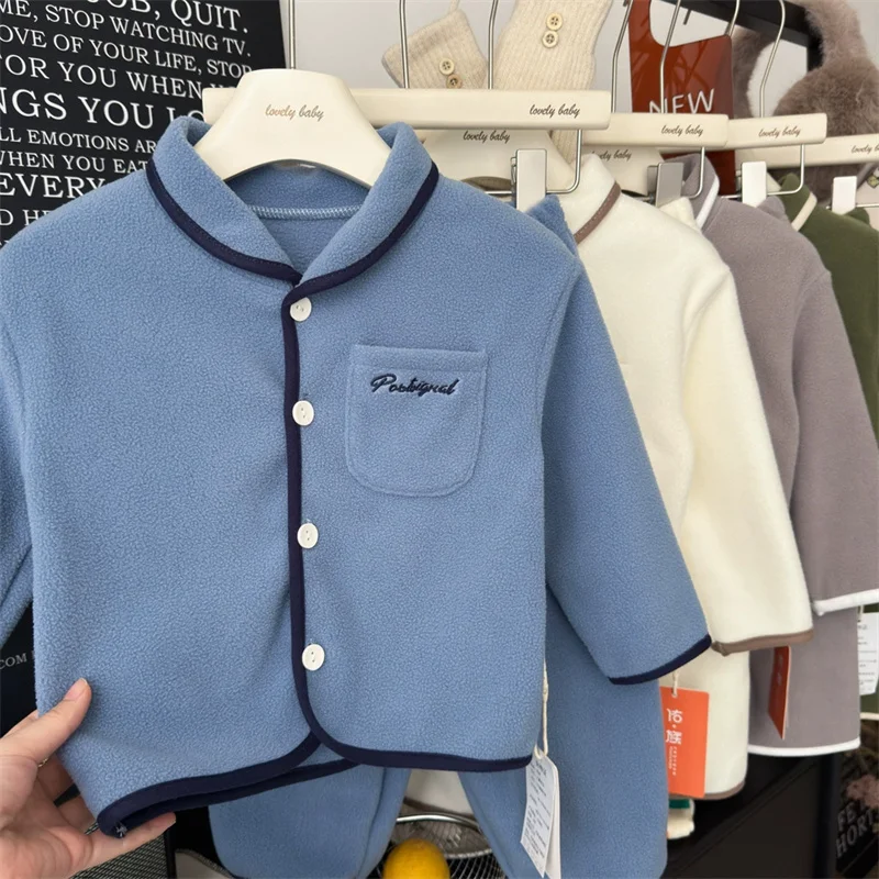 Jersey de lana para niños manga larga cálida y suave - imagen 4