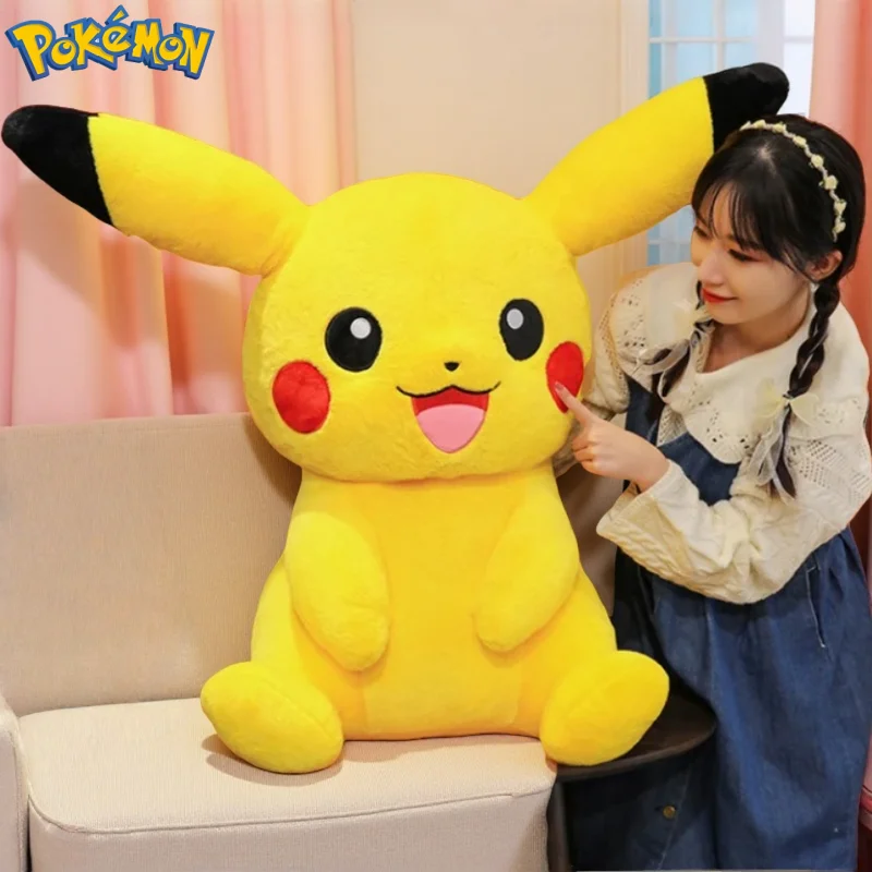 Peluche Pikachu de bolsillo Pokémon, muñeco suave para niños - imagen 2