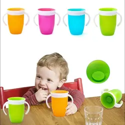 Vaso aprendizaje bebé anti derrames con tapa abatible