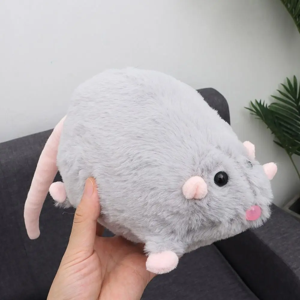 Peluche interactivo de ratón con flores para regalo de cumpleaños - imagen 2