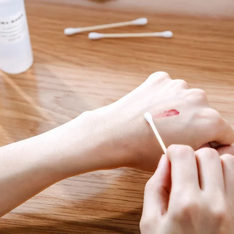 Vvocci hisopos de algodón natural para bebés, higiene nasal - imagen 4