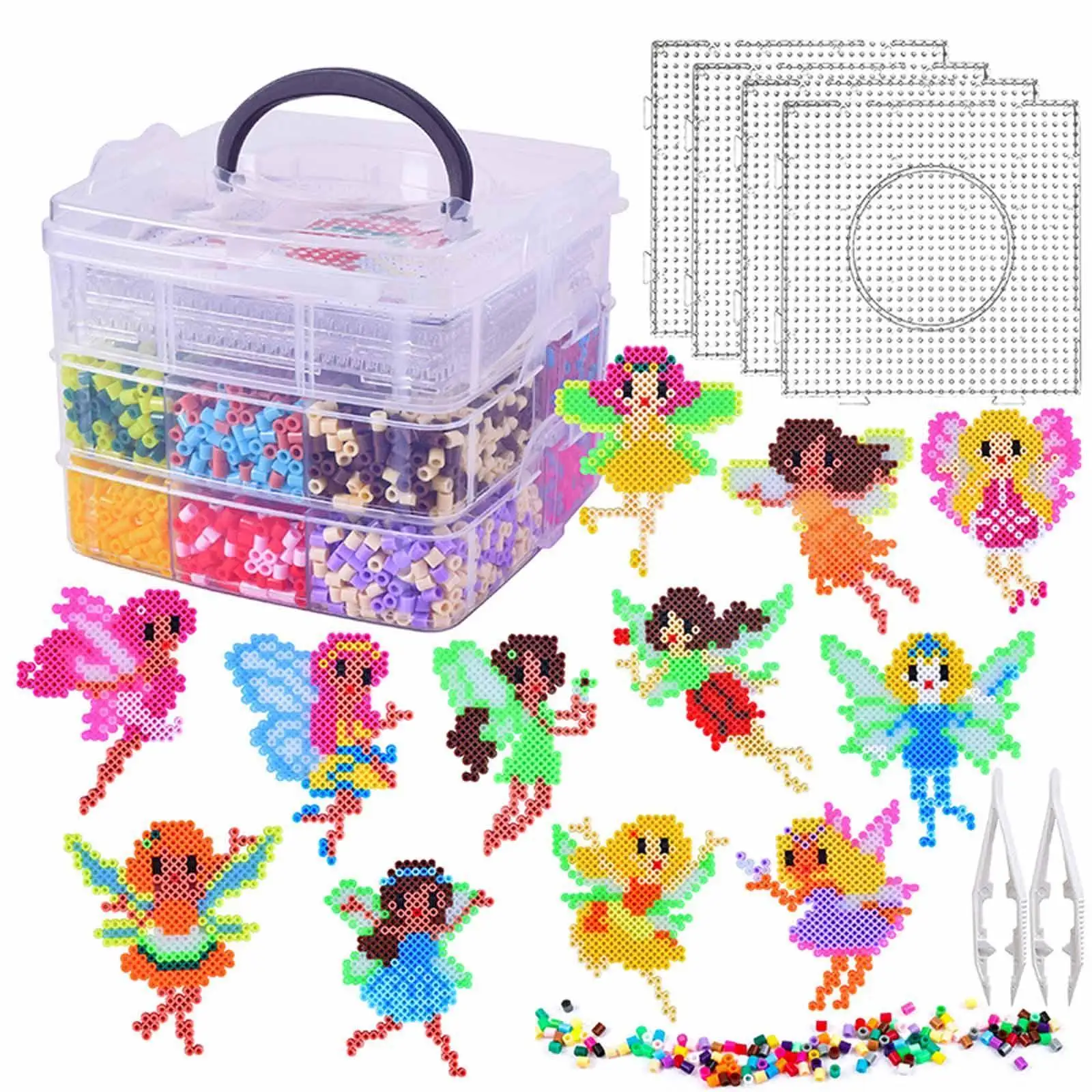 Cuentas fusibles para planchar manualidades infantiles - imagen 4