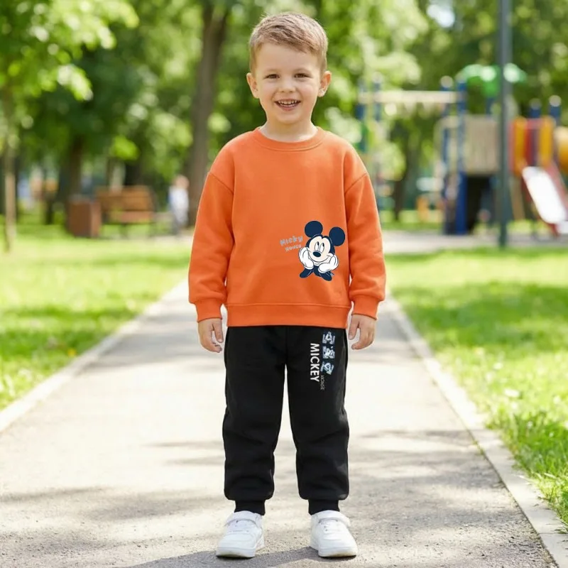 Conjunto de sudadera y pantalón largo para niño transpirable - imagen 5