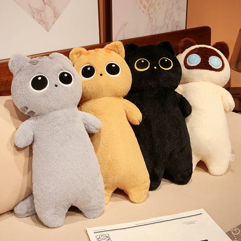 Peluche largo con forma de gato y perro para dormir - imagen 5