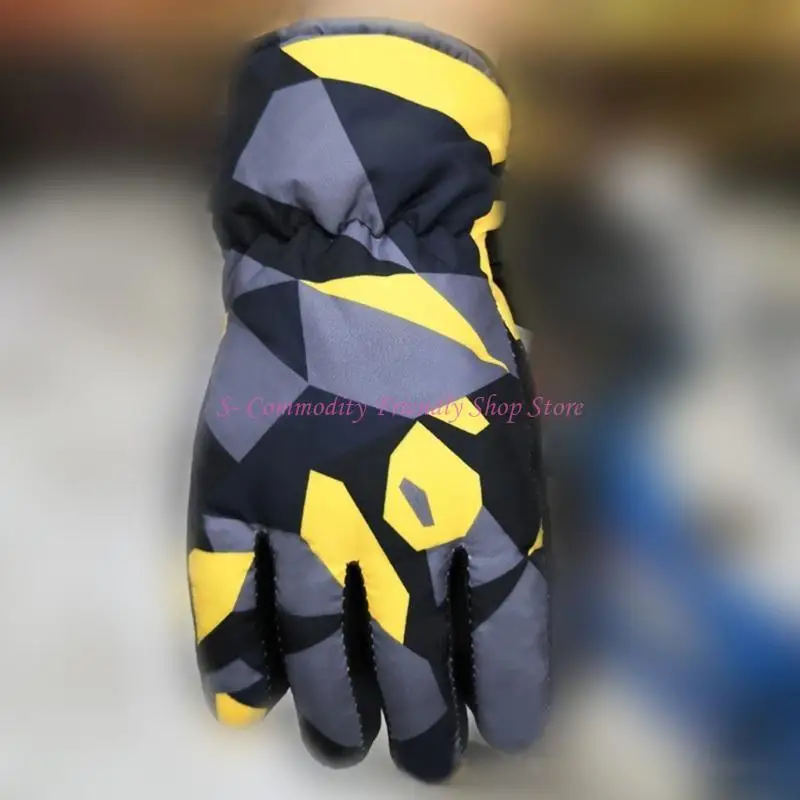 Guantes impermeables de invierno para esquí y nieve niño - imagen 2