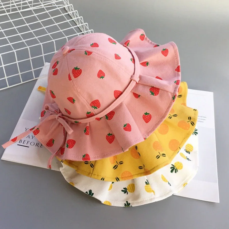 Sombrero algodón protección solar bebé niña verano - imagen 3