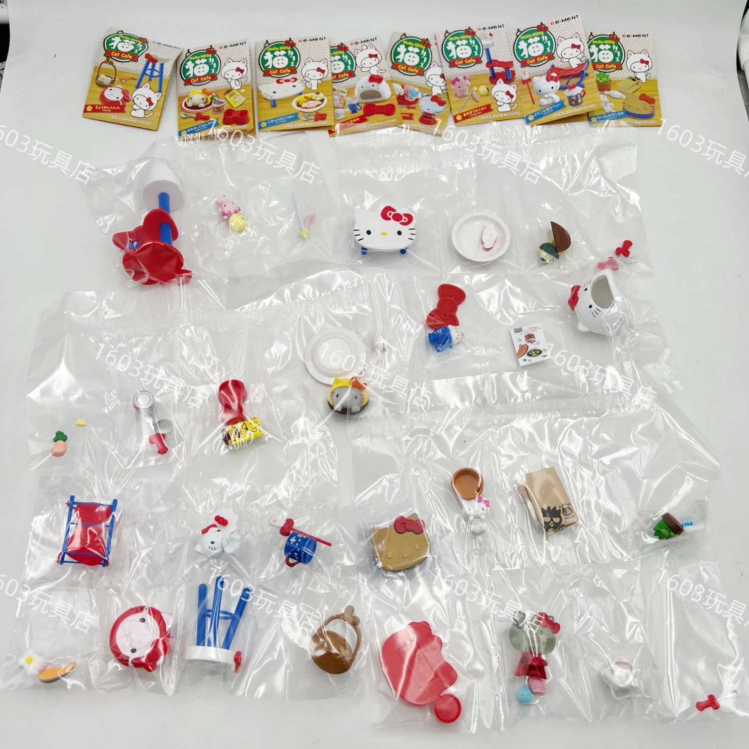 Hello Kitty Cat Cafe caja ciega: figura coleccionable gatitos