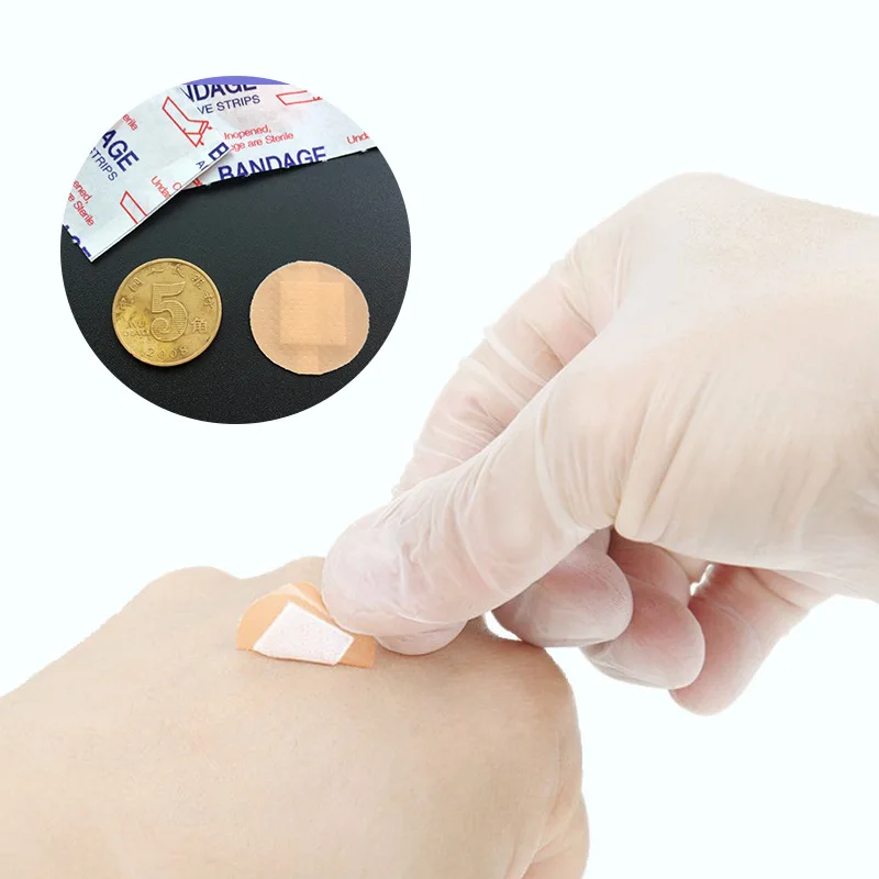 Woundplast tirita redonda para niños - vendaje adhesivo impermeable - imagen 4