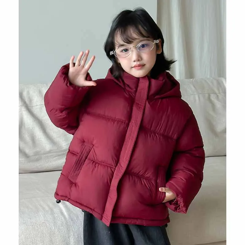Abrigo acolchado de invierno con capucha para niños – algodón cálido - imagen 5