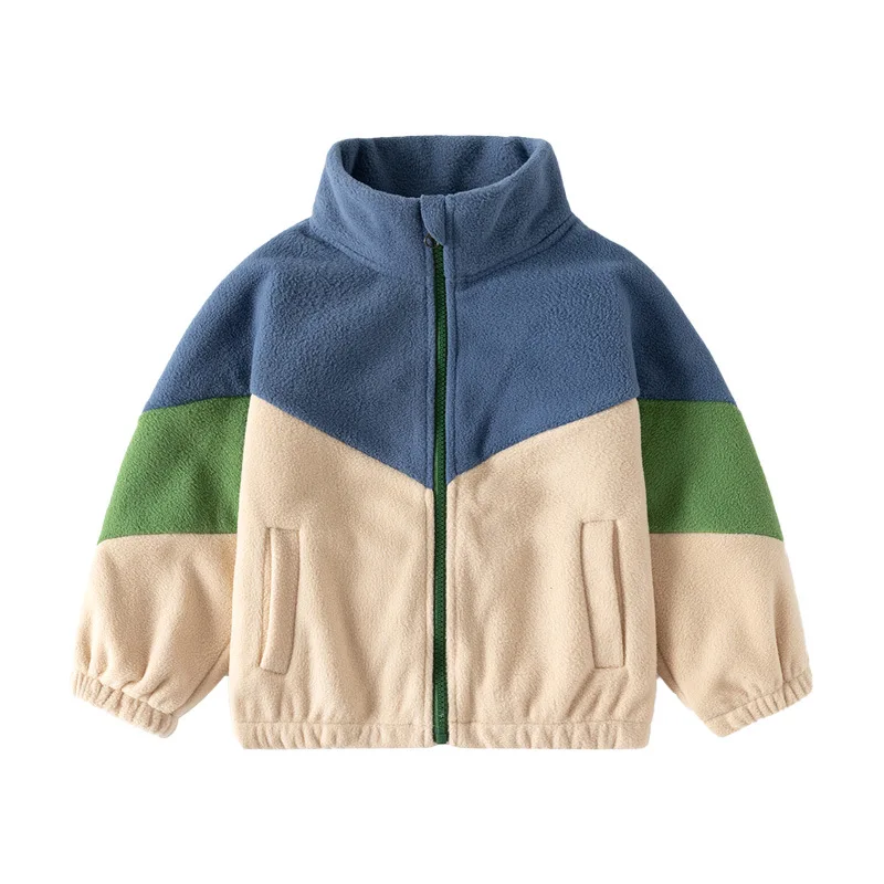 Cardigan de forro polar térmico para niño – Otoño invierno - imagen 3