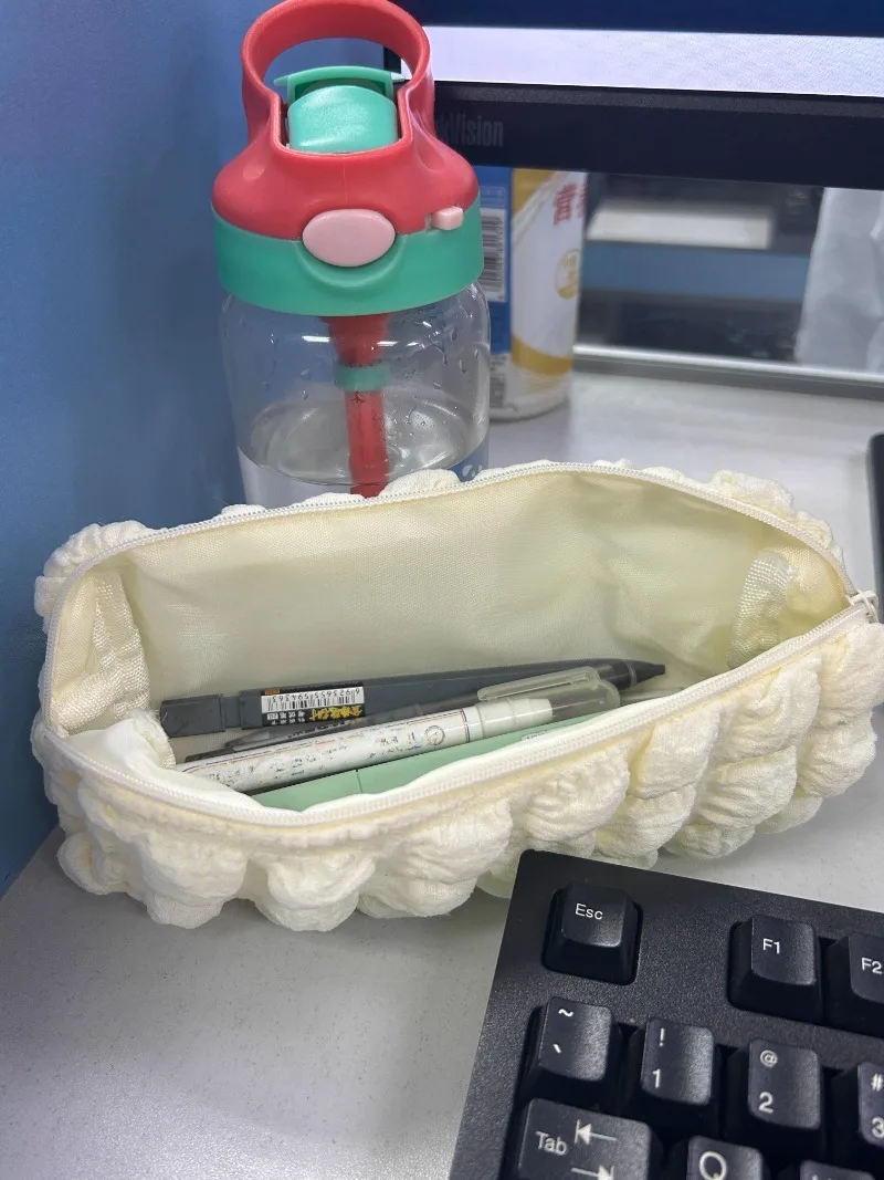 Estuche escolar para lápices con diseño tierno, gran capacidad - imagen 2
