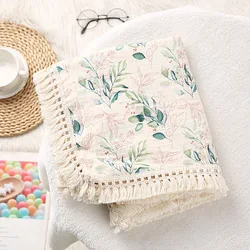 Manta muselina de algodón envolvente con estampado de osos para bebé