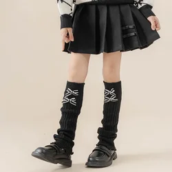 Calcetines de pantorrilla para niños y niñas 3-12 años algodón suave