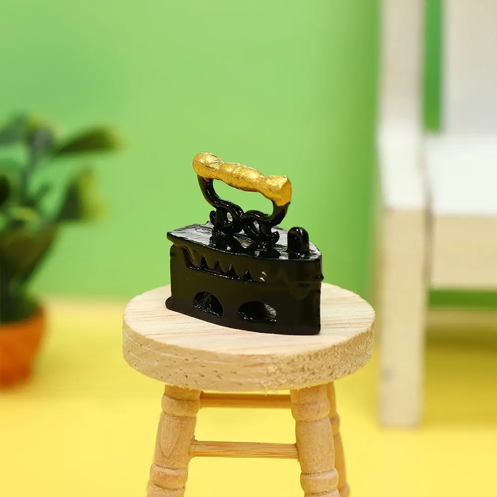 Mini herramienta vintage para casa de muñecas de hierro - imagen 3