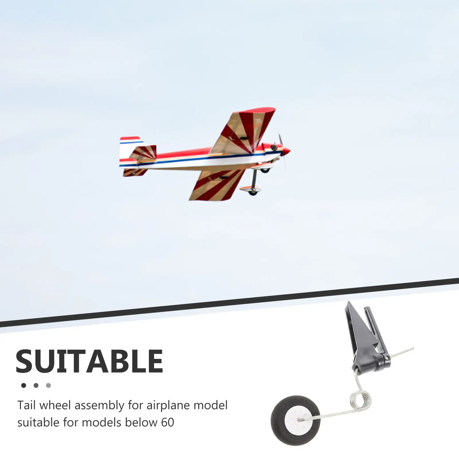 Tren de aterrizaje suave para avión con rueda trasera - imagen 5