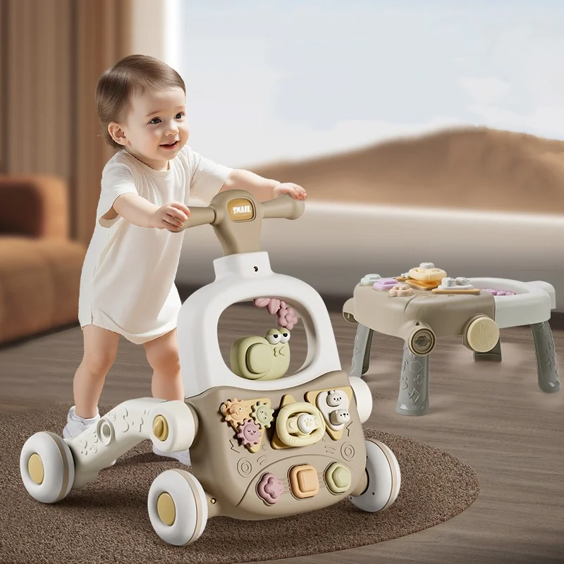 Andador cochecito para aprender a caminar con tapa antivuelco - imagen 4