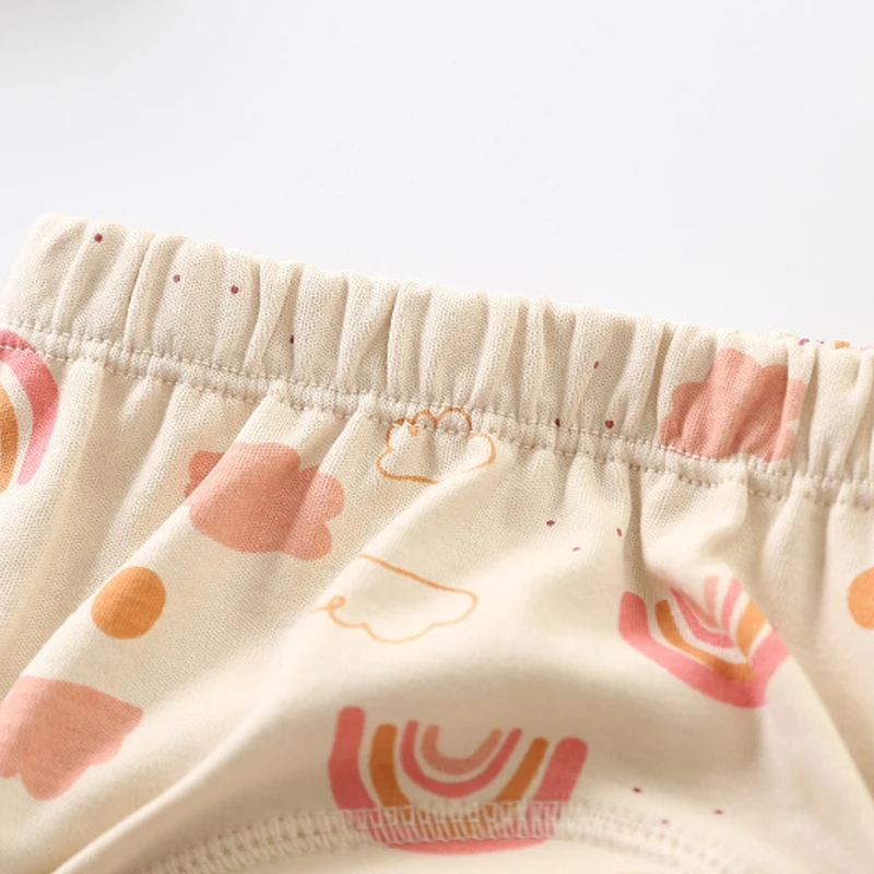 Pantalones de entrenamiento para bebé de algodón – Reutilizables - imagen 2