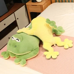 Peluche de rana verde suave – Regalo decorativo para el hogar