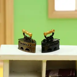 Mini herramienta vintage para casa de muñecas de hierro