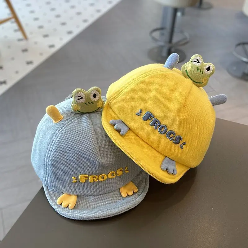 Gorra de béisbol suave con lengua de pato para bebé