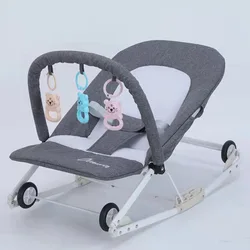 Mecedora plegable de bebé con función silla para calmar